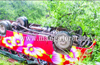All passengers injured as bus falls into  ditch near Cheruvathur